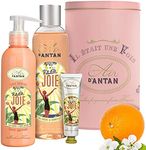 Gifts for Women Set: 1 Body Moisturiser 200ml, 1 Shower Gel 250ml, 1 Hand Cream 25ml / Un Air d'Antan® /Perfume: Orange Blossom/Womens Perfumes/Ladies Gifts/Gift For Her/Gifts For Mum/Birthday Gift