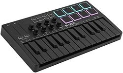 M-WAVE 25 Key USB MIDI Keyboard Con