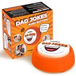 Funny Dad Jokes Electronic Sound Button - 135+ British One Liner Audio Dad Jokes - Gifts for Men - Funny Gifts for Men - Dad Gifts - Perfect for Fathers Day & Dad Birthday Gifts