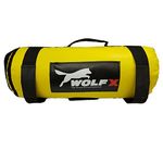 Power Cloth/Sand FILLED Bag Boxing MMA Training Fitness 5-35kg (Yellow) (5kg weight Bag)