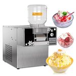 Hydravex Electric Ice Shaving Machine, Snowflake Ice Maker, Snow Cone ice Crusher, Continuous ice Maker for Home Office Party Bar,120KG/Day