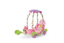 American Girl WellieWishers 14.5-inch Doll Magical Garden Carriage Playset with Cushion, Harness, Teacup, for Ages 4+