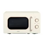 Comfee 20L 700W Cream Compact Microwave Oven – 5 Power Levels, Defrost Function, Manual Control & Safety Lock, Ideal for Small Home & Kitchen, CMO-M202NC(CM)