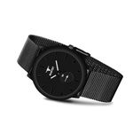 RUSTET Analog Working Chronograph Black Edition Mesh Safer Strap Watch - for Men (CHRWHT,Black)