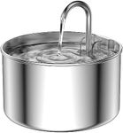 Cat Water Fountain: Stainless Steel