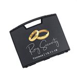 Personalised Ring Security Ring Bearer Wedding Ring Box Case Briefcase Favour Page Boy Gift Bridesmaid Flower Girl Activity Pack