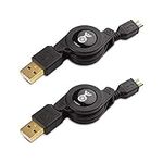 Cable Matters 2-Pack Retractable Mi