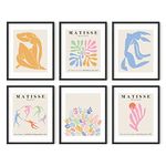 Pastel Matisse Art Print Set of 6 - 8x10