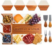 Personalized Charcuterie Board - Large Cheese Boards for Wedding & Anniversary, New Home, House, Bridal Shower, Birthday, Retirement Gift for Women, Custom Wedding Gifts