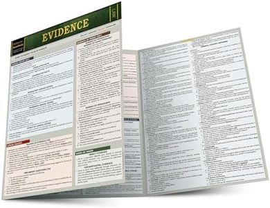 Evidence QuickStudy Laminated Reference Guide (QuickStudy Law)