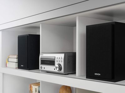 Denon Hi-Fi Receiver – Silver, DAB Radio