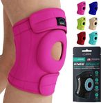 MODVEL Knee Brace for Women & Men with Side Stabilizer - Patella Gel Pad Sleeve - Knee Braces for Women Plus Size for Flexibility & Comfort