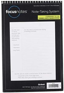 Oxford Innovative Steno Project Ruled Notebook (TOPS), 90222, White