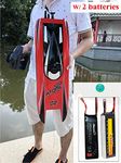 SOWOFA S011 27.5 Inch Remote Control Boat Speedboat for Hobby Adults Boys Racing RC Boat 65 km/h (40.38 mph) Brushless Motor with 2 Lipo Batteries, 4200 mAh & 2600 mAh