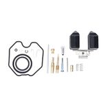 Qiilu Motorcycle Carburetor Repair Rebuild Kit, Carburetor Overhaul Kit for PZ26 CG CG125 18 Pieces Carburetor Rebuild Carb Repair Set Motorcycle Replacement Parts