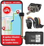 Spy Spot 4G Hard Wire Kill Switch GPS Vehicle Tracker - Remotely Disable The Ignition from Any Location - Locator Tracking Device - Black - US Coverage, Subscription Required