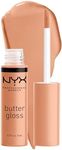 NYX PROFESSIONAL MAKEUP Butter Gloss, Non-Sticky Lip Gloss - Fortune Cookie (True Nude)