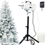 LANGXUN 1500W Snow Machine with Manual & Wireless Remote Control | Large Output Snowmaking Machine for Indoor & Outdoors | Adjustable Snowflake Size | Perfect for Christmas, Weddings, and Parties