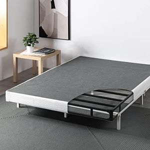 ZINUS 5 Inch Metal Smart Box Spring with Quick Assembly, Mattress Foundation, Strong Metal Frame, Easy Assembly, Full