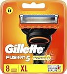 Gillette Fusion Power Men's Razor Blades, 8 each