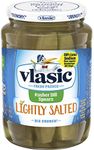 Vlasic Lightly Salted Kosher Dill Pickle Spears, 24 FL OZ