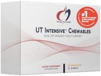 Designs for Health D-Mannose with Cranberry Chewables - UT Intensive Chews for Women + Men, Urinary Tract Support Supplement with Cranberry Extract - Natural Orange Flavor - Vegan (30 Tablets)