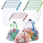 16 Pcs Mesh Small Toy Bags for Stor