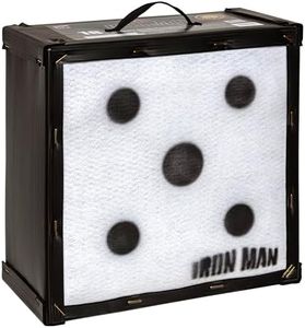 BIGshot Iron Man 18" High Compression Archery Field Point Target - Backyard, Camp and Discharge for Crossbows, Compounds, Traditional Bows and Airbows.