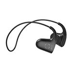 Smof Bone Conduction Headphones, Open-Ear Wireless Bluetooth 5.3 Sports Headphones with Microphone, Sweatproof and Waterproof Wireless Headphones for Running, Cycling, Hiking, Driving