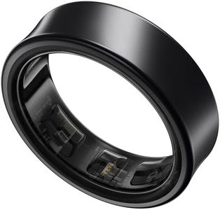 Samsung Galaxy Ring, AI Smart Ring, Size First w/Sizing Kit, No App Subscription, Fitness Monitor, Sleep Tracker, Up to 7-Day Battery, Size 5, Titanium Black [US Version, 1Yr Manufacturer Warranty]