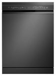 LG 15 Place Settings with TrueSteam Technology Freestanding Dishwasher (DFB435FM, Matte Black, Auto Open Door, QuadWash, EasyRack Plus-Easy to load all types of utensils, Direct Drive Motor & Wi-Fi)