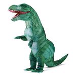 Rafalacy Inflatable Dinosaur Costume for Adult Blow up T-rex Costume Halloween Costume Party Dino Cosplay Outfit