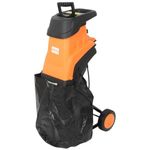 Lazy-Shred Electric Garden Shredder - 2500w Leaf & Wood Chipper - 50L Bag - 45mm Cutting Width