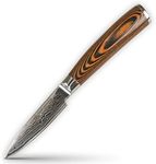 Damascus Paring Knife 3.5" - Profes