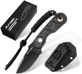 FLISSA Fixed Blade Knife, 7 Inch Fu