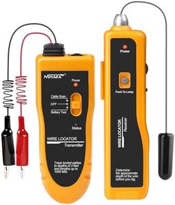 Underground Wire Locator Upgrade, RockyMars Cable Tester for Invisible Fence for Dogs, Circuit Breaker Finder, Electric Fence Wire Tracer, Wire Break Locator, etc.