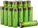 Amazon Basics 16-Pack Rechargeable AA NiMH High-Capacity Batteries, 2400 mAh, 1.2V, Recharge up to 400x Times, Pre-Charged