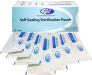 F2 Medical Self Sealing Sterilisation Pouches (135mm x 260mm) BOX OF 200