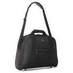Aerolite 40x30x15 Max Size Under Seat Personal Item Cabin Bag for British Airways KLM Norse Atlantic Turkish Airlines Virgin Atlantic & More – Carry On Hand Luggage Underseat Flight Bags (Black)