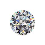 GRA Certified Moissanite Round Shape Diamond D Color Gemstone VVS1 Clarity 0.8 Carat