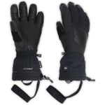 Outdoor Research Prevail Heated Gore-TEX Gloves, Solid Black, M
