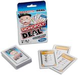 Monopoly Deal Card Game, Quick-Playing Card Game for 2-5 Players, Fun Card Games for Families and Kids Ages 8 and Up