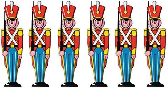 Toy Soldier Cutout Pack of 6