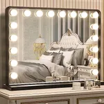 Keonjinn Large Vanity Mirror with L