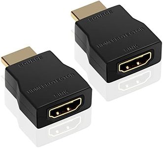 NEW Surge Protector 4K @ 30Hz, Portable HDMI 1.4 Protector, Anti-Static HDMI Surge Protector ESD Power Protection Device - 2 PACKS