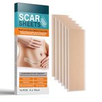 KWINTO Scar Removal Tape Scar Removal Sheet Strips for C-Section, Acne Scars, Tummy Tuck, Keloid and Surgical Scars, Reusable Medical Grade Silicone Scar Patches, Get Scars Away Painless Reusable