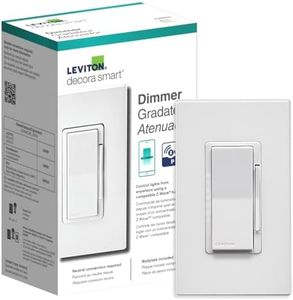 Leviton Decora Smart Dimmer Z-Wave 800 Series, ZW6HD-1RW