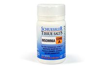 Martin & Pleasance - Schuessler Tissue Salts First Insomnia Relief Comb A, 125 Tablets - Sciatica Pain Relief, Nerve Relief, Inflammation Relief, Spasm Relief and Muscle Cramp Supplement