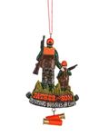 The Bridge Collection Father and Son - Hunting Buddies for Life Father and Son Hunting Ornament - Hunting Dad Christmas Tree Ornaments