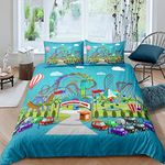 Cartoon Amusement Park Theme Beddin